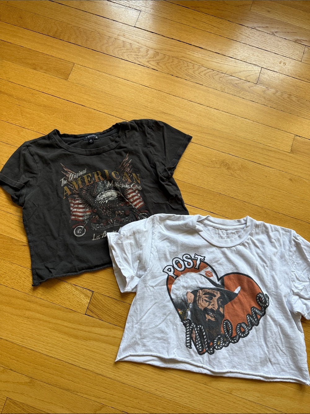 Bundle of Girls Cropped Tees